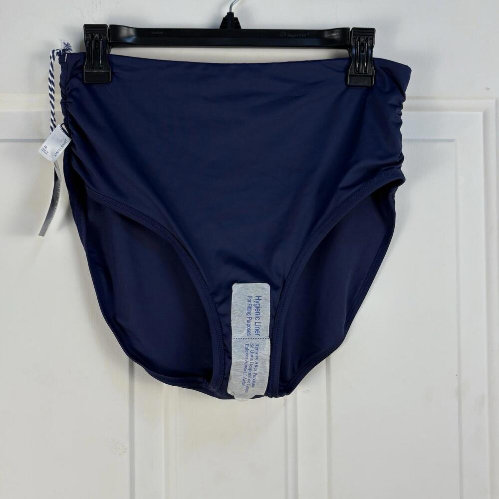 Sonnet Shores Swim Bottom Women’s Sz 10‎ Navy Blue Full Coverage Nwt Swim Beach - Picture 8 of 9